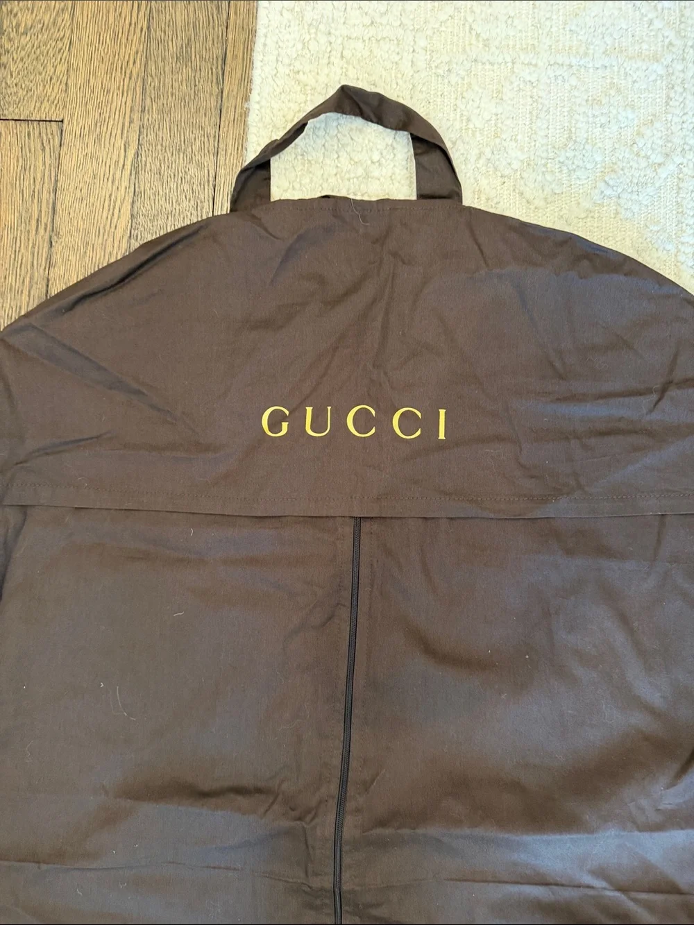 3 Gucci Brown and Black Garment Bags
